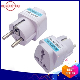 Bộ chuyển đổi ổ cắm 2 chấu thành 3 chấu - ổ cắm điện 2 chấu thành 3 chấu tiện dụng