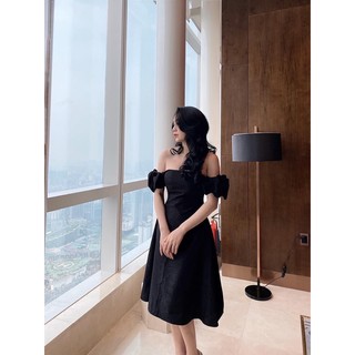 Váy ruby tay nơ cao cấp🎀