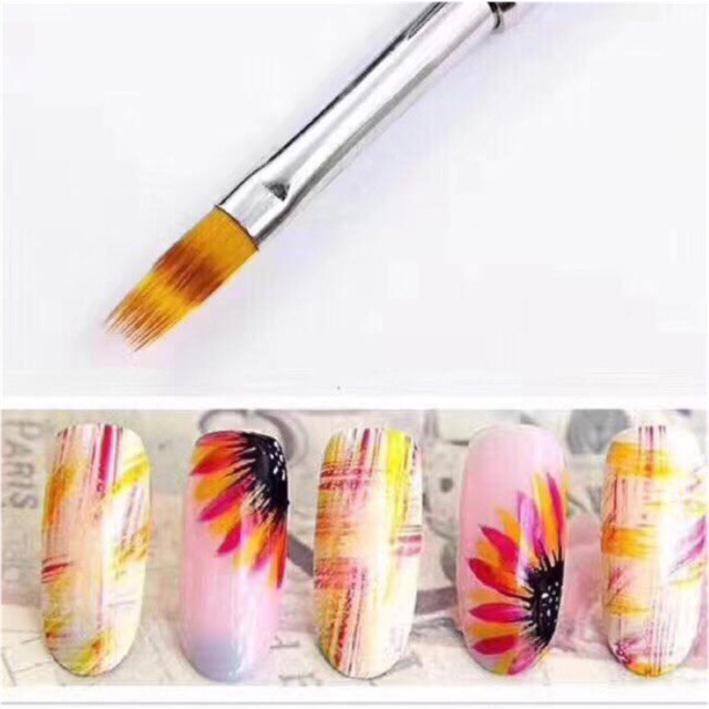 Cọ tạo kiểu ombre cán đá học và làm nail