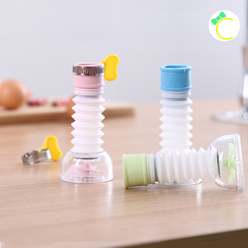 Đầu tăng áp cho vòi rửa chén bát xoay 360 độ cố định bằng vòng inox - Cami - CMPK166