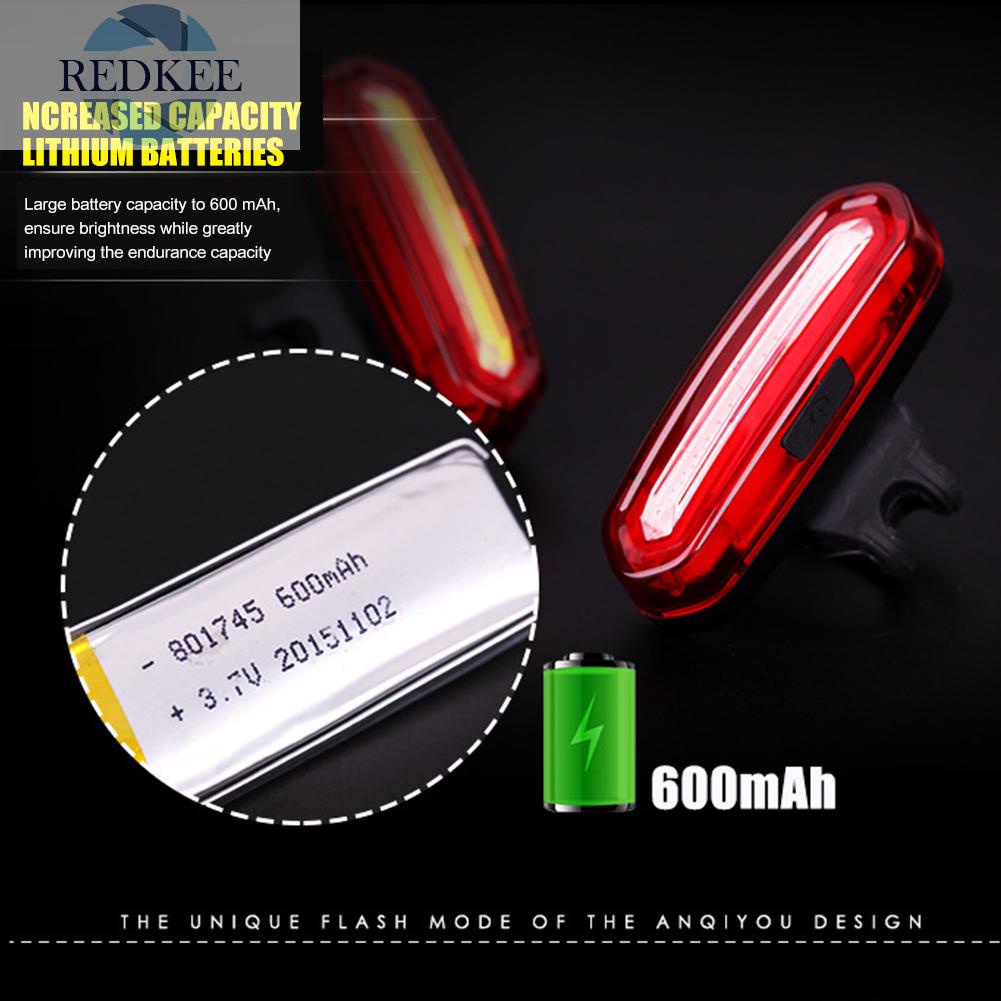 Đèn đuôi xe đạp có cổng sạc USB