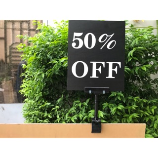 kẹp sale, kẹp bảng giá