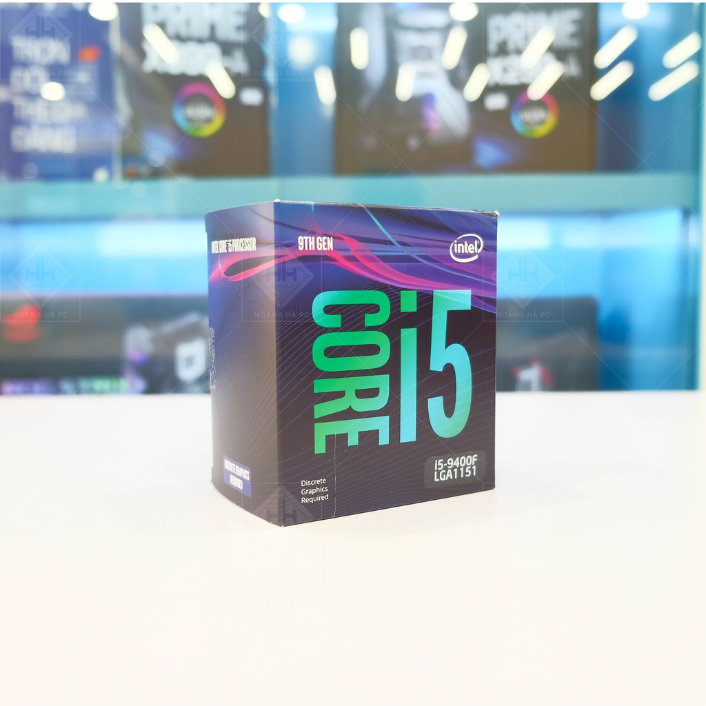 [GIÁ CỰC SỐC] CPU Intel Core i5-9400F 4.1 GHz Turbo / 6 Cores, 6 Threads / Socket 1151 / Coffee Lake Cũ