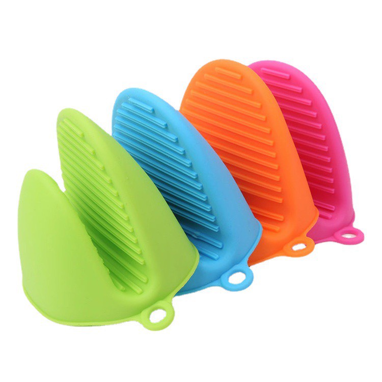 Miếng nhấc nồi bằng silicone chống nóng tiện dụng nhiều màu sắc
