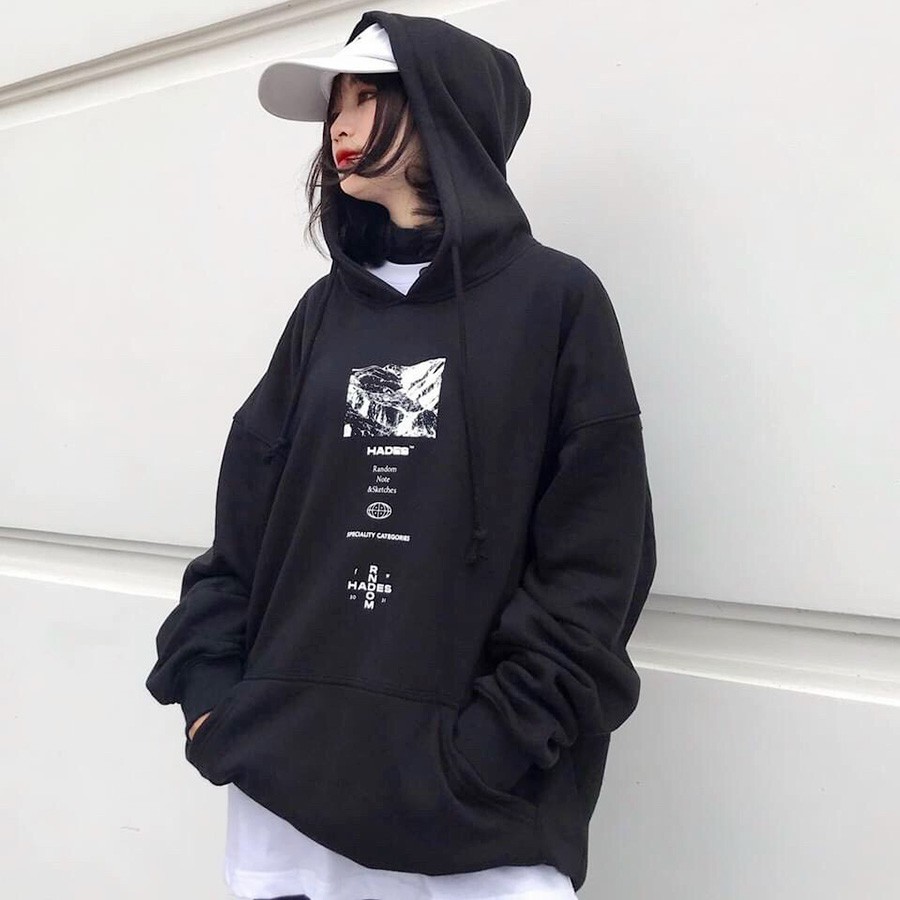 ÁO HOODIE - ÁO KHOÁC NỈ NGOẠI Hades (HD2030 - Đen) (KHOÁT STORE) | BigBuy360 - bigbuy360.vn