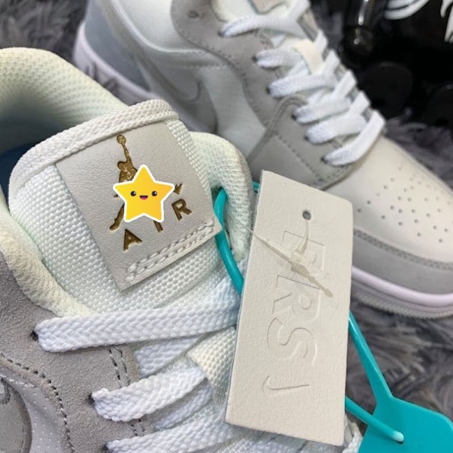 Giày 𝐍𝐢𝐤𝐞 𝗷𝗼𝗿𝗱𝗮𝗻 𝟭 Xanh Parí Cổ Thấp- Giày Sneaker Nam Nữ Thể Thao Cổ Thấp Thời Trang Cao Cấp