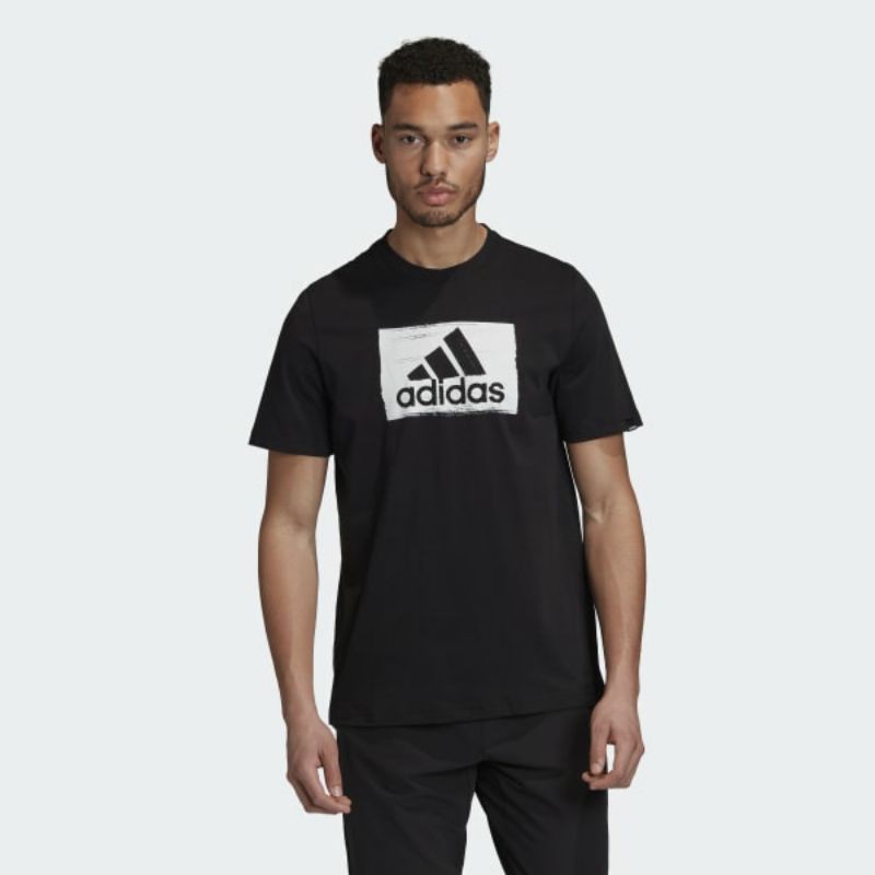 [Mã FAMAYMA giảm 10K đơn từ 50K] [Auth] Áo Thể Thao Nam Adidas Cotton BrushStroke TEE GD5893 Săn Sale