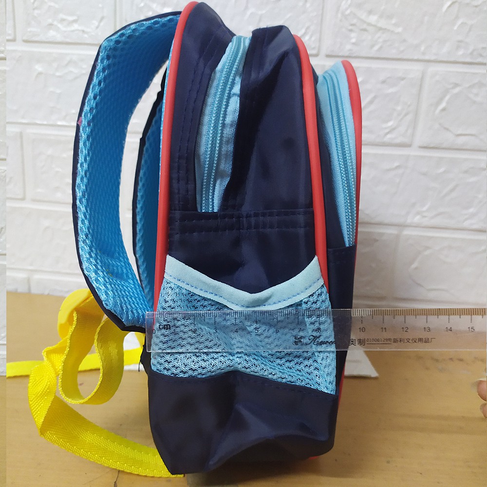 [ CÒN XANH THAN] Balo 2 ngăn SIÊU NHÂN dày dặn cho bé QATE0135