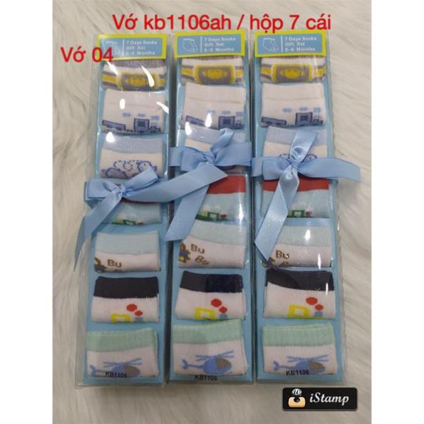 VỚ TRẺ EM  - VỚ TRẺ EM - TẤT TRẺ EM - SET HỘP 7 VỚ XINH XẮN