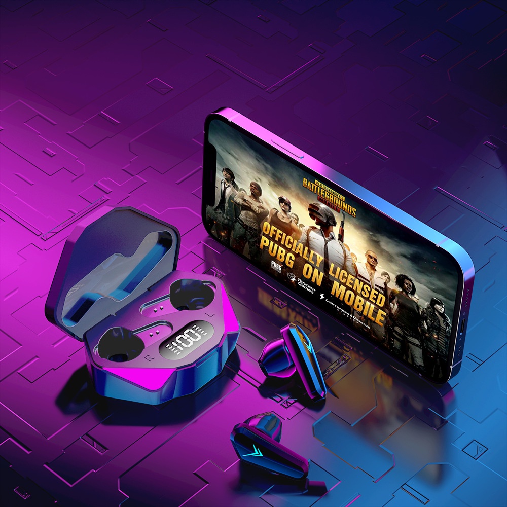 Tai Nghe Bluetooth GAMING Không Dây X15 TWS, Tai Nghe Chơi Game Không Có Độ Trễ Âm Thanh