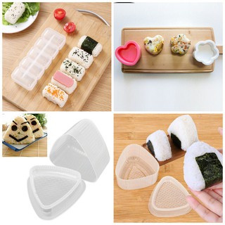 Khuôn Làm Sushi, Sashimi,Khuôn Cơm Bento,Cơm Nắm Chống Dính Hàng Nội Địa Nhật