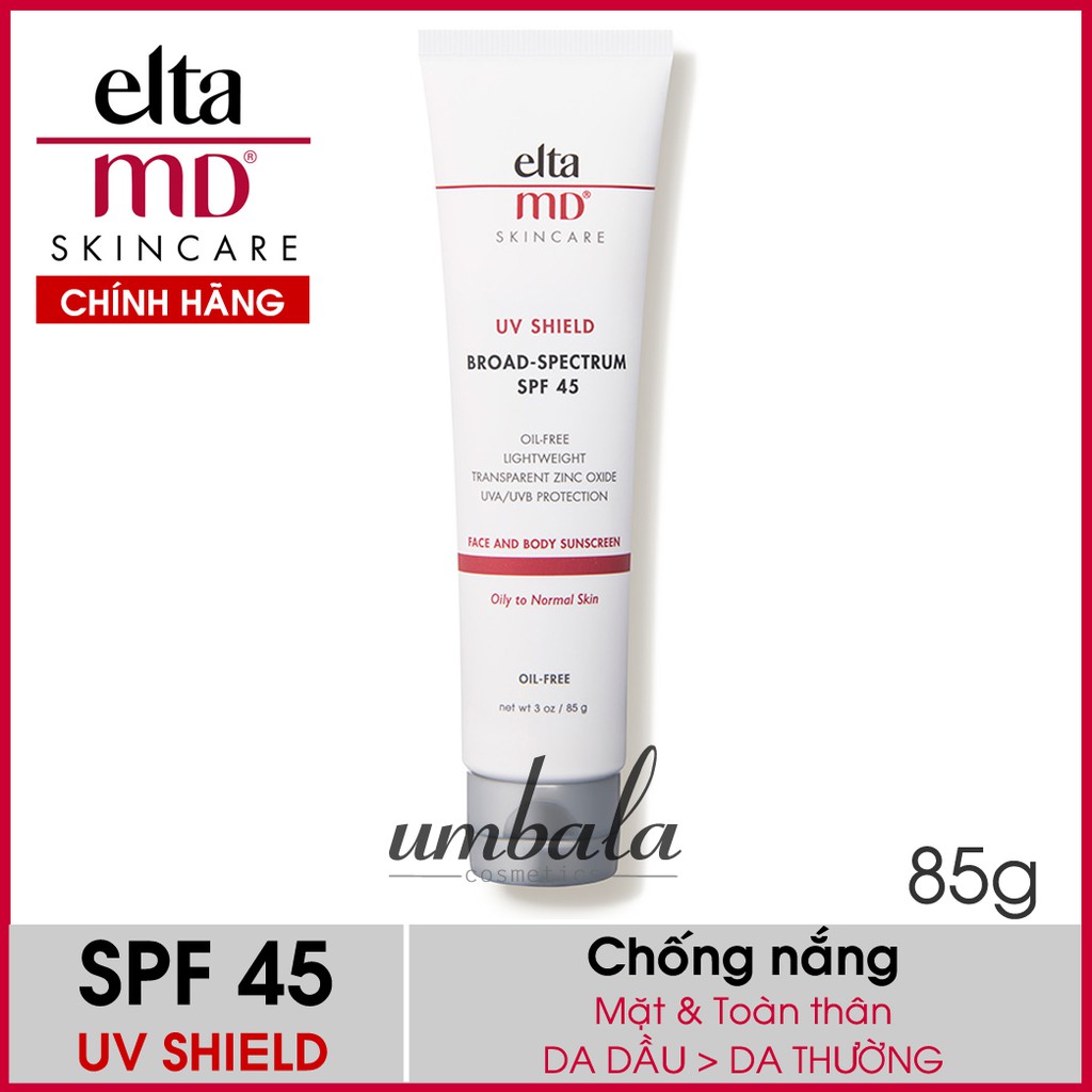 (CTY NK) Kem chống nắng UV Shield Elta MD SPF 45 (85g)