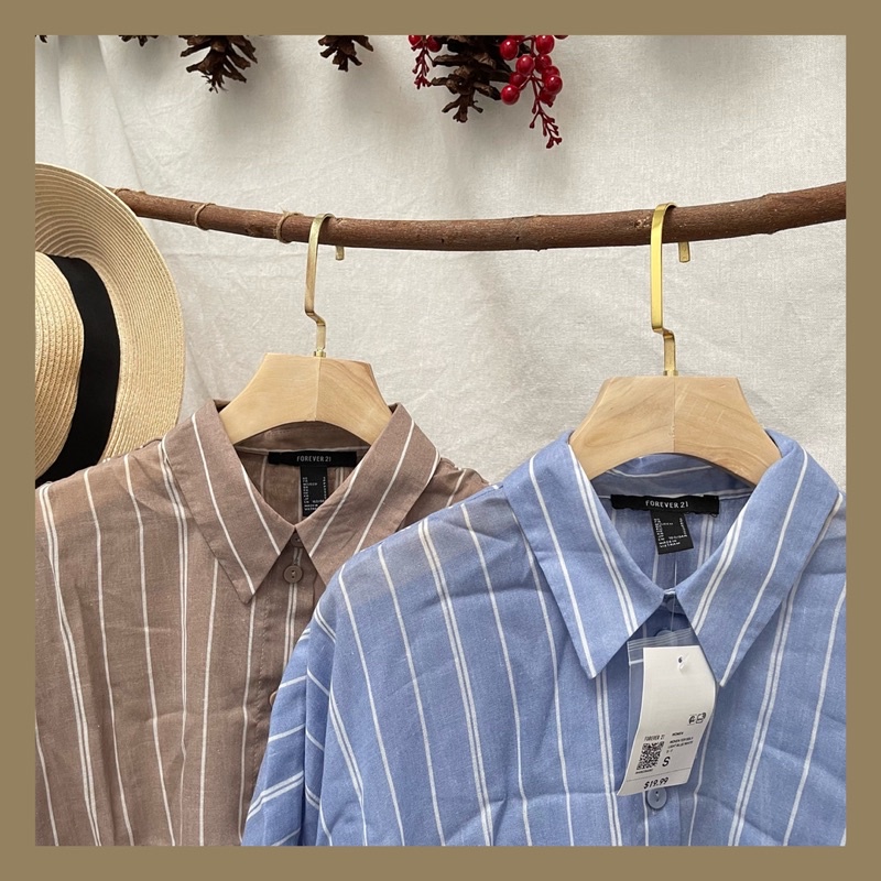 Áo Sơ Mi Linen Tay Cánh Dơi F21