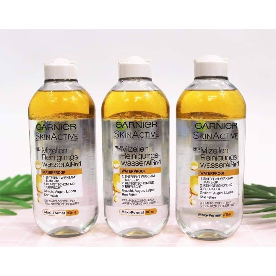 Tẩy trang Garnier Vàng (dạng dầu) 400ml