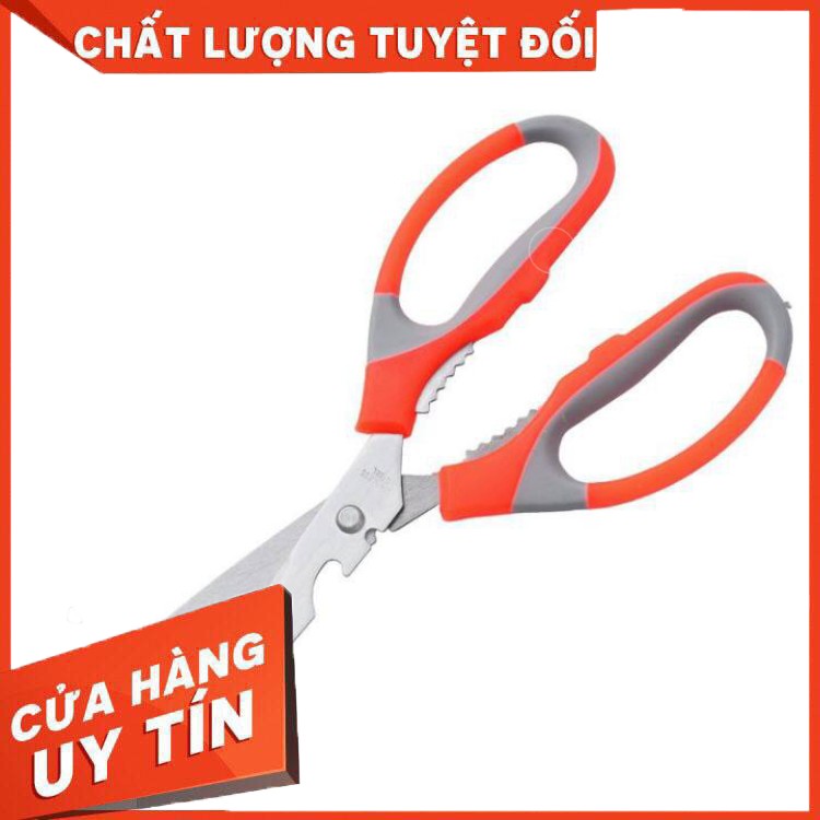 Kéo cắt đa năng cán nhựa chất liệu thép giá rẻ, siêu bền siêu sắc, đa năng tiện dụng.