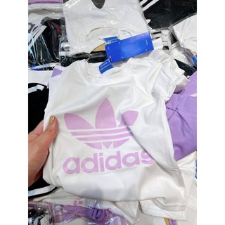 Bộ adidas nữ 2 màu tím đen