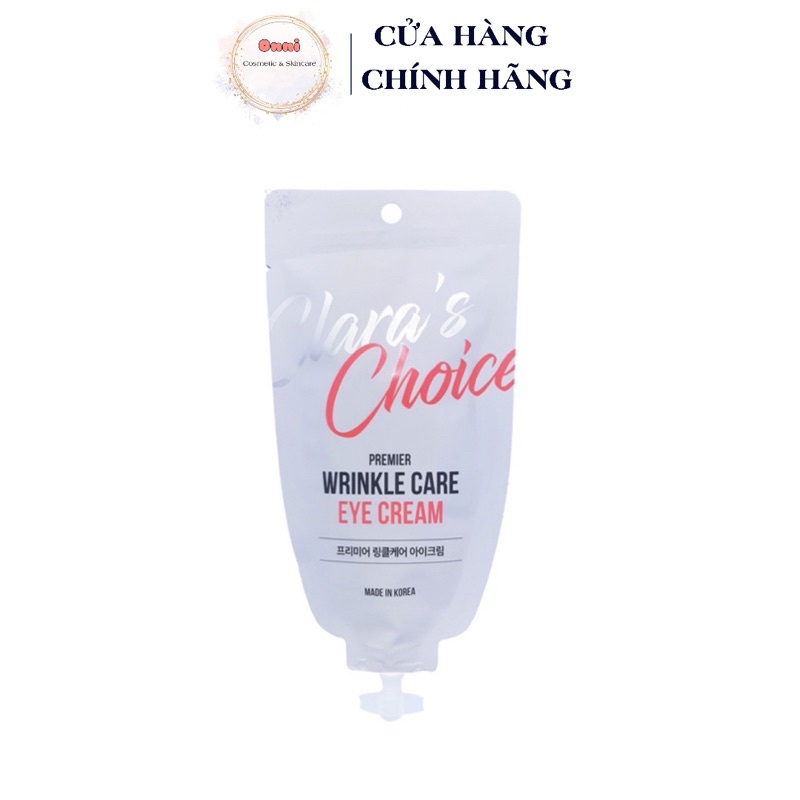 Kem Dưỡng Mắt Veraclara Clara’s Choice mờ nếp nhăn, giảm thâm gói 25g