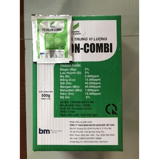 Phân bón Trung Vi Lượng FERTRILON-COMBI ( CHLB ĐỨC) giảm rụng trái non tăng năng suất