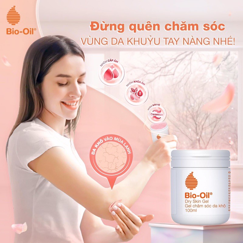 [DATE 08/22] Gel dưỡng đa năng, nâng cơ, mờ rạn, chống lão hoá Bio-Oil Dry Skin Gel 50ml