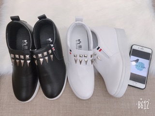 [CHIC’S STORE] GIÀY SLIPON ĐỘN ĐẾ NẠM ĐINH