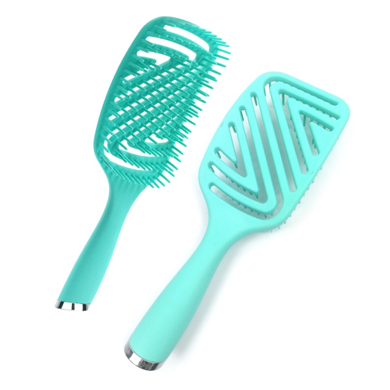 Set 2 Lược Chải Tóc Tạo Kiểu Tóc Xoăn Gợn Sóng Có Thể Sử Dụng Ướt Và Khô YOUYO