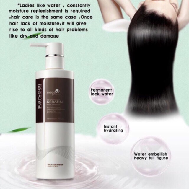 KEM HẤP Ủ KERATIN PHỤC HỒI TÓC HƯ TỔN HƯƠNG NƯỚC HOA KARSEELL 500ml | BigBuy360 - bigbuy360.vn