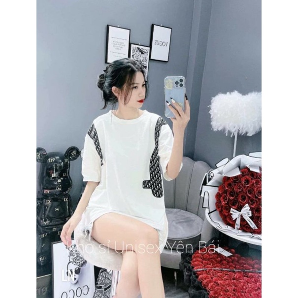 Áo phông viền vai  mặc ok