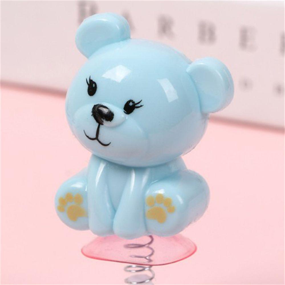 Gấu Bounce Nhồi Bông Nhảy Lò Xo Vui Nhộn Cho Bé