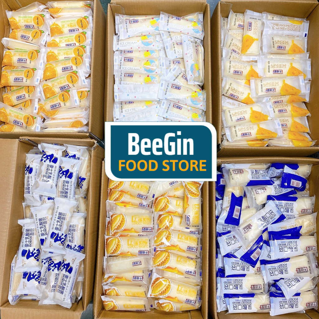 Bánh Sữa Chua Đài Loan 6 mùi vị thùng 2kg (khoảng 82 - 84 bánh) - B05-T