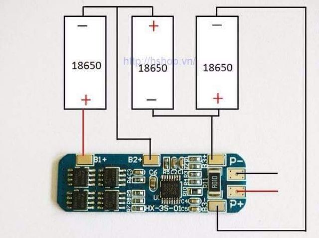 Mạch 3s loại 10A & 20A