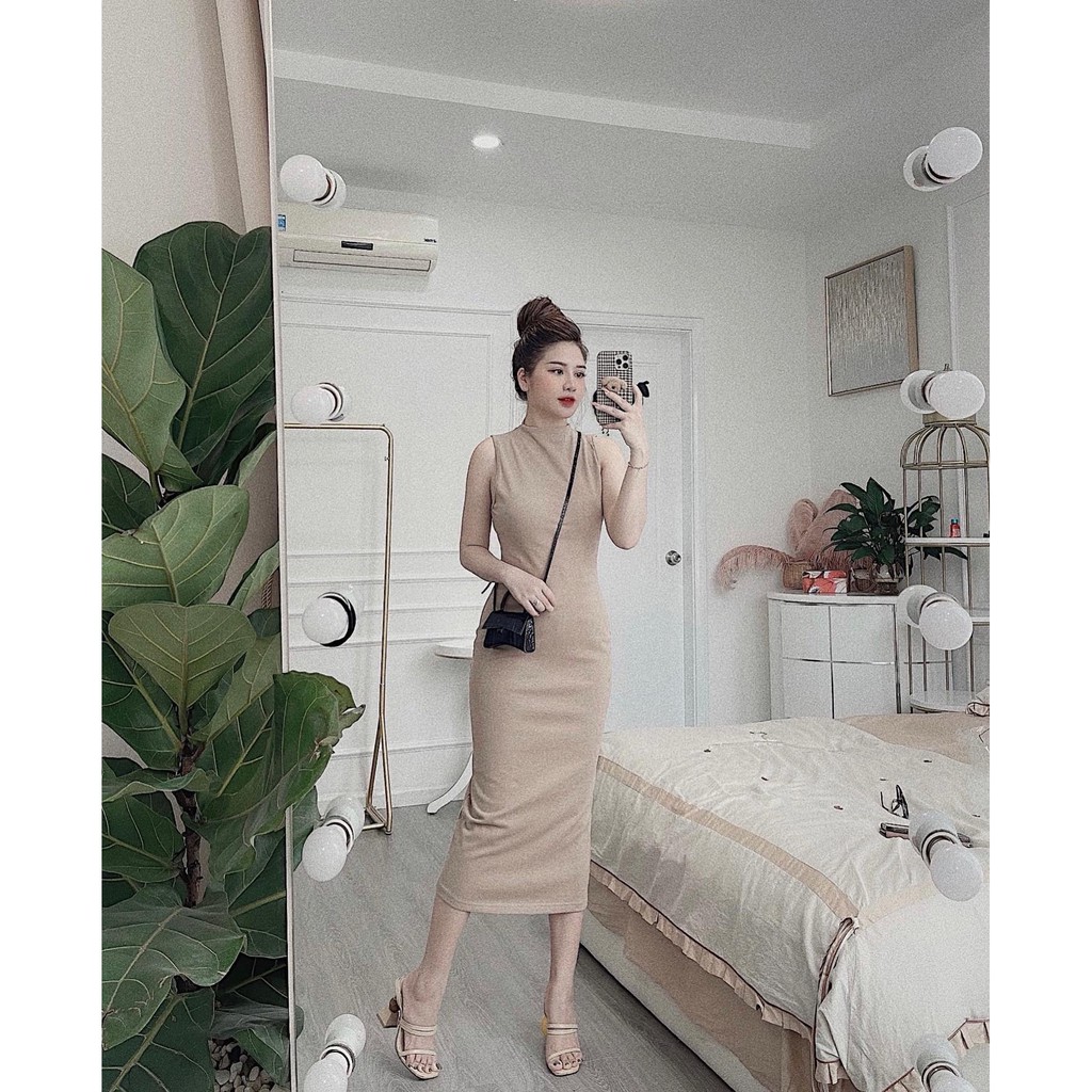 🎁Váy Body Sát Nách 👗 Váy Body Dài Qua Gối 💓hàng Kim Anh Bùi❣️ | BigBuy360 - bigbuy360.vn