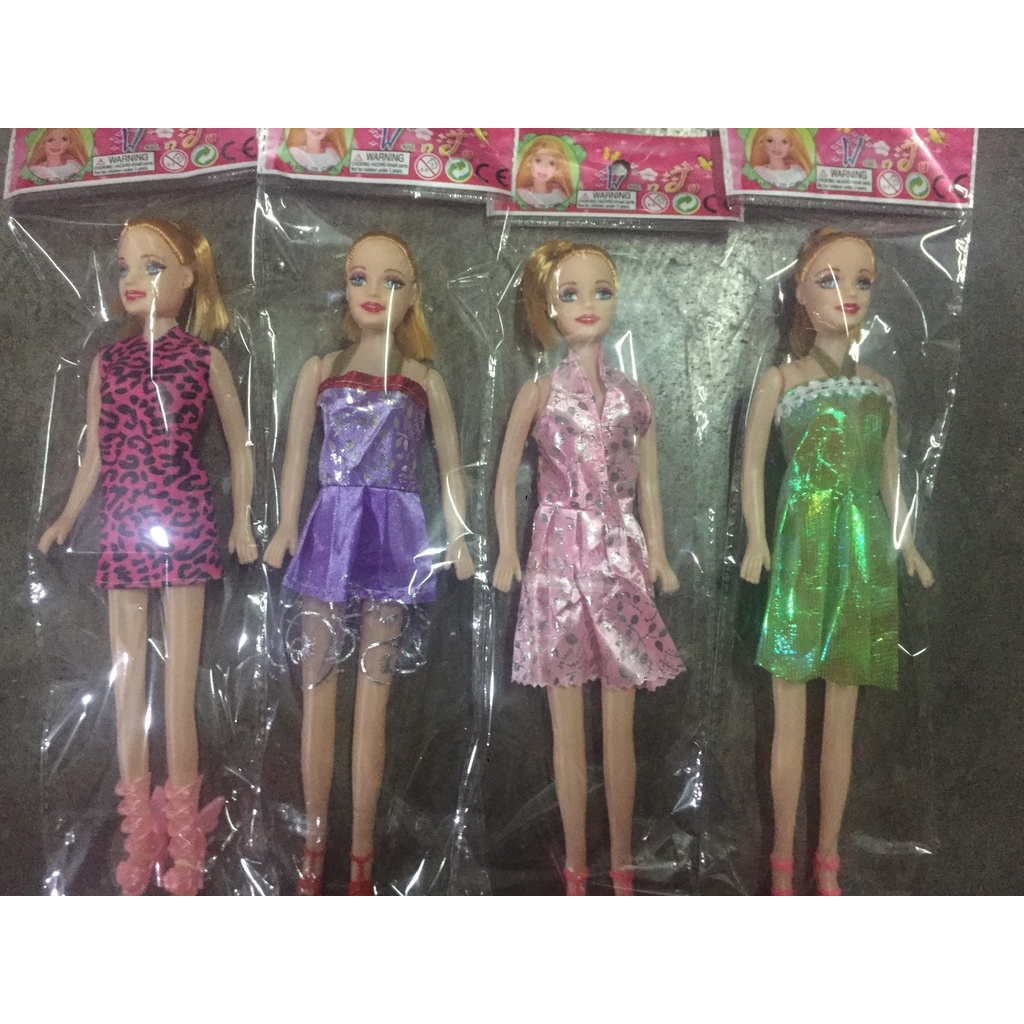 Búp Bê Barbie Mặc Đầm Dễ Thương Cho Bé Gái