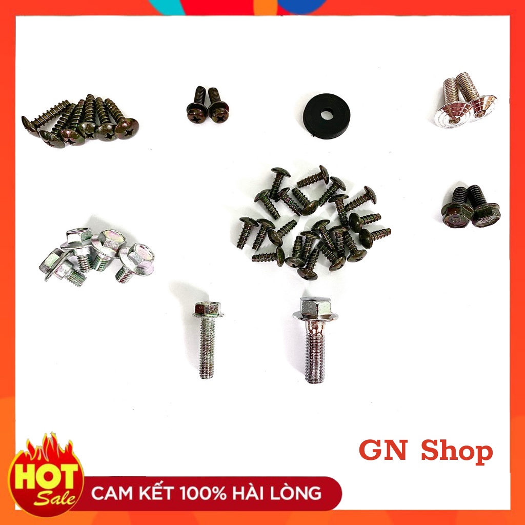 [CHÍNH HÃNG] Bộ ốc lắp dàn áo xe máy airblade - air blade 110 - air blade 125