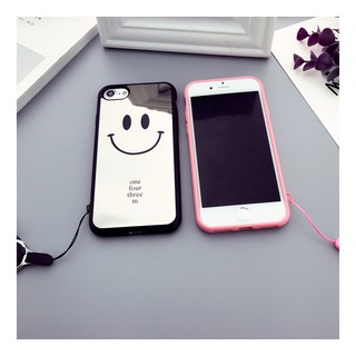 Ốp mặ cười tráng gương cho iphone