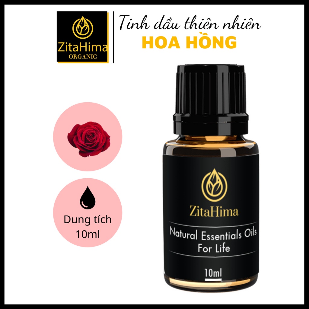 Tinh Dầu Làm Sạch Không Khí, Giảm Stress, Ngủ ZitaHima - 10ml