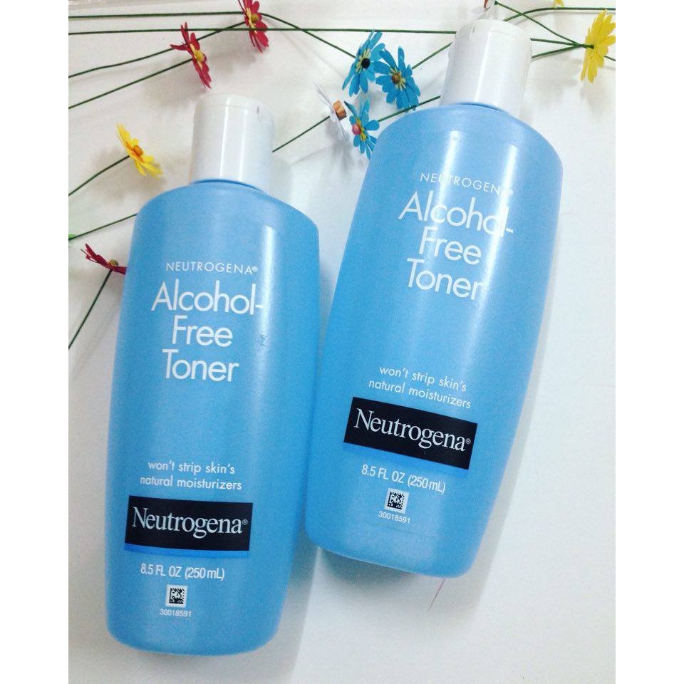 Nước hoa hồng Neutrogena Alcohol Free Toner 250ml