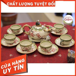 Giá hủy diệt -  Ấm chén trà con trâu Bát Tràng