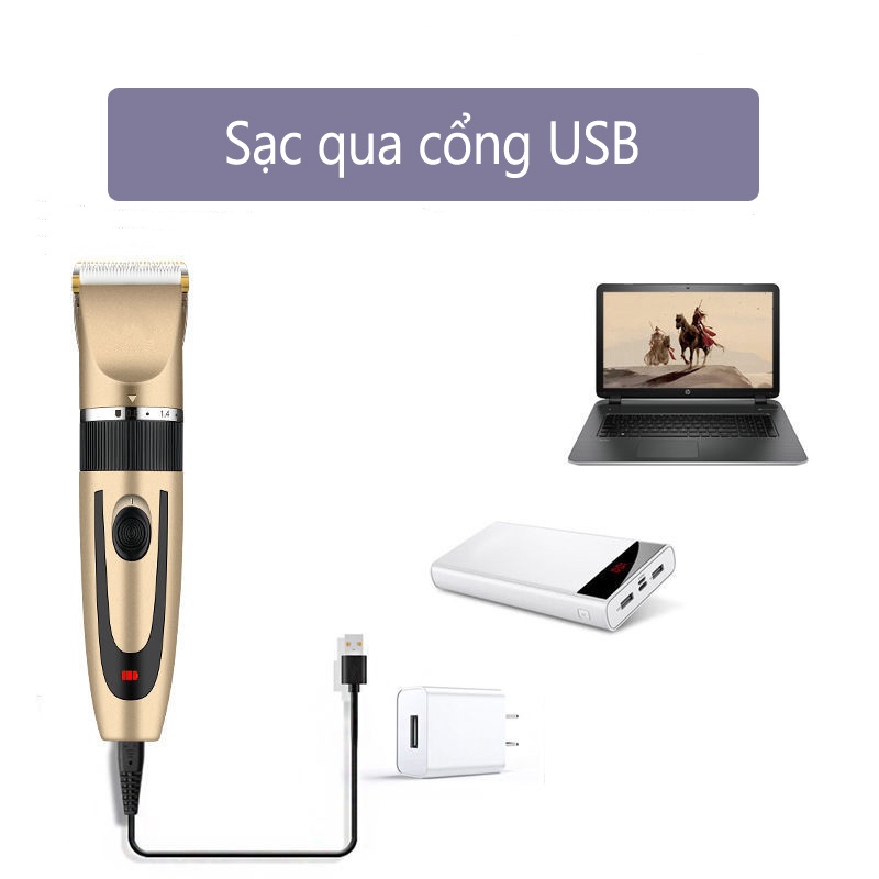 Tông Đơ Cắt Tóc Tông Đơ Dùng Cho SALON, Thợ Chuyên Nghiệp