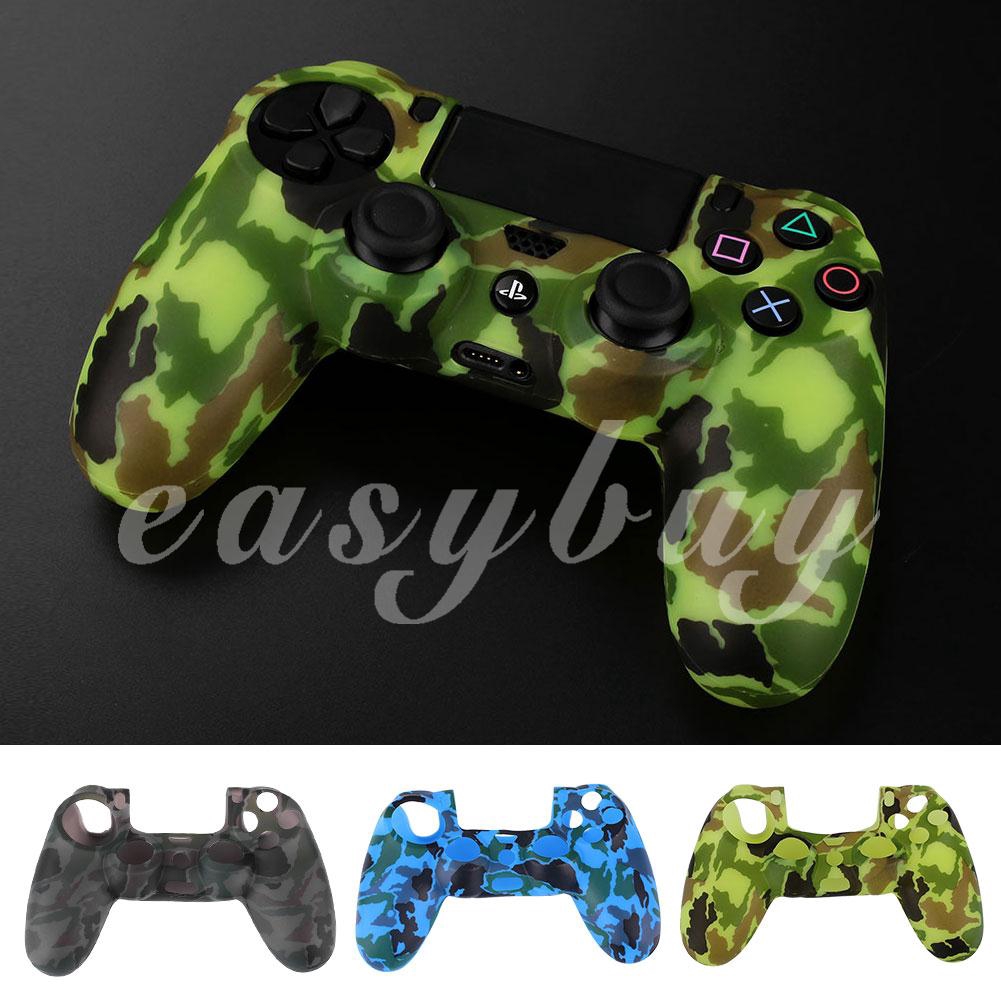 Vỏ silicon màu camo cho tay cầm PS4