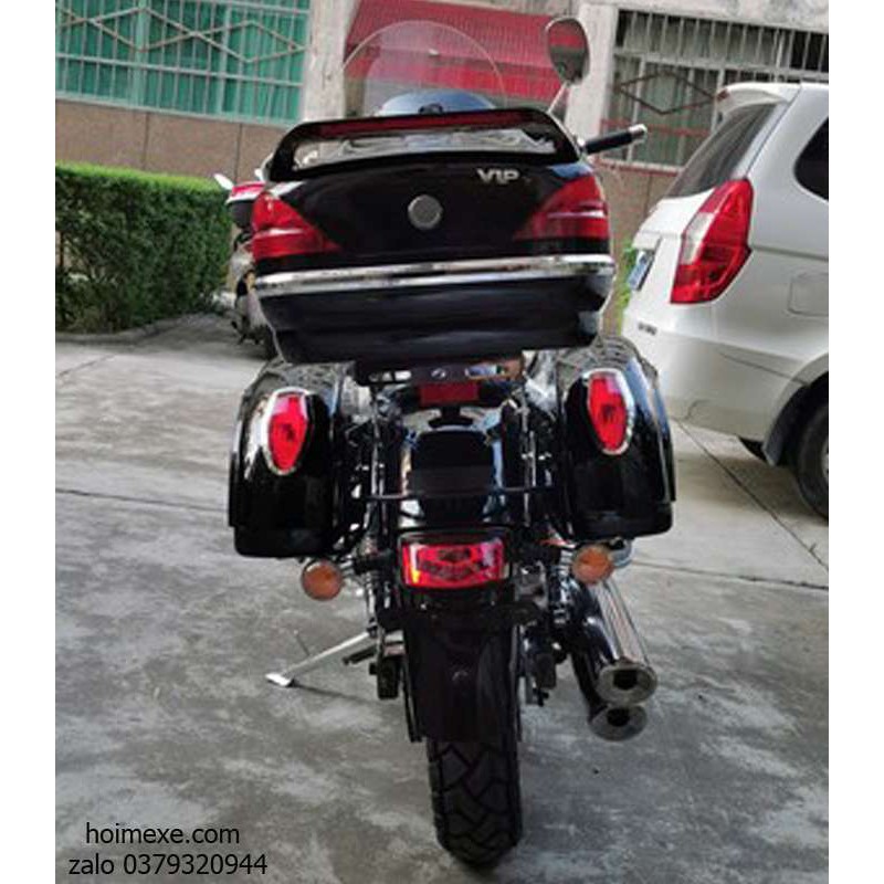 Thùng sau cao cấp TopVip có đèn.