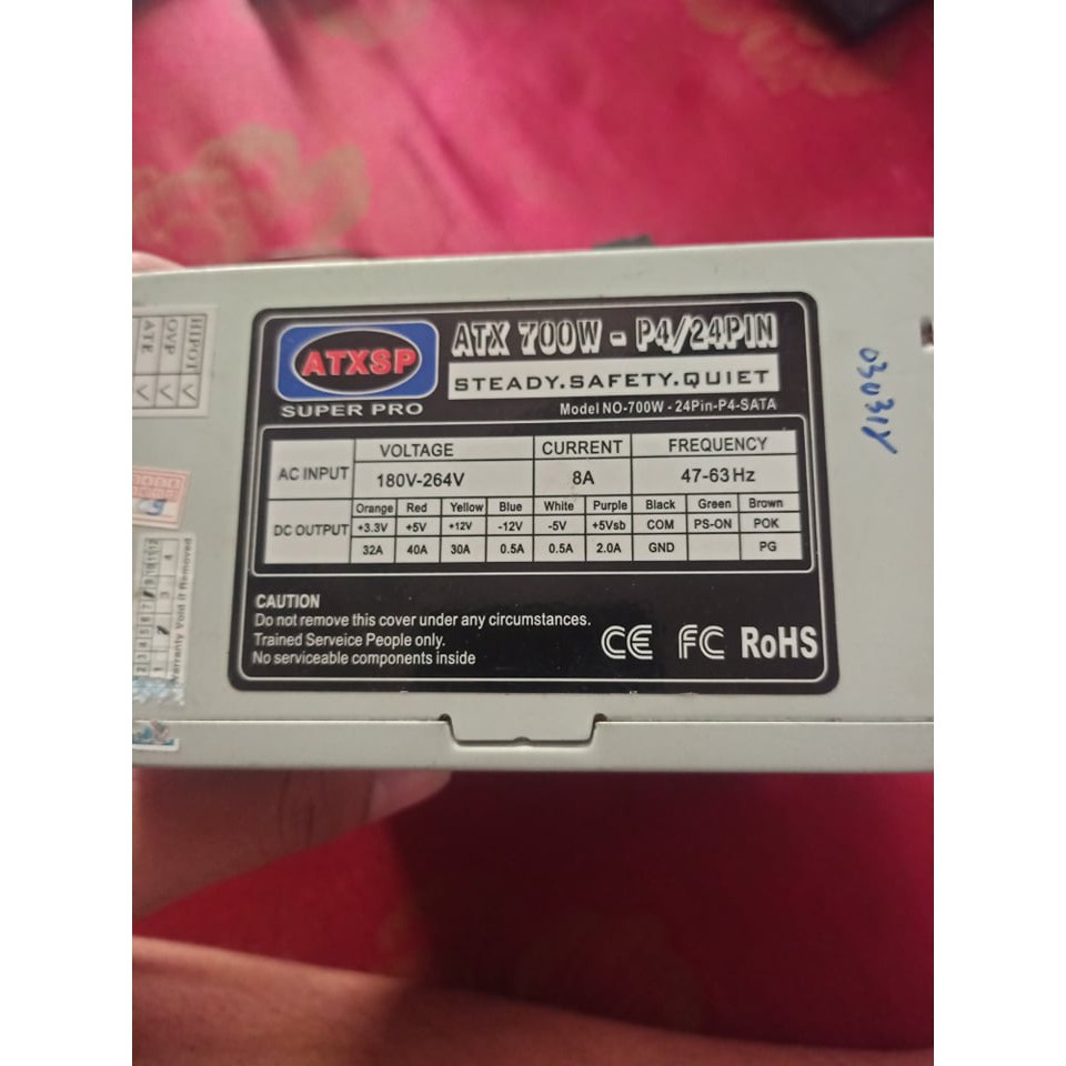 nguồn ATX 700w 24pin cũ giá rẻ