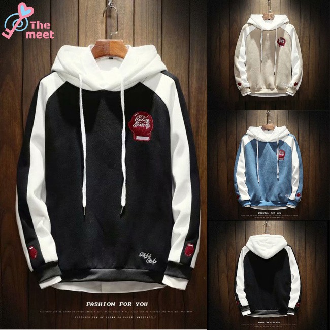 Áo hoodie dáng rộng có in chữ thời trang cao cấp cho nam | BigBuy360 - bigbuy360.vn