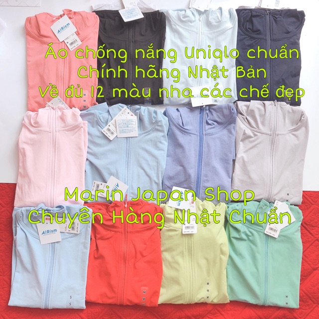 (AUTH,CHUẨN NHẬT) Áo chống nắng Uniqlo Chất vải làm mát Airism Nhật Bản | BigBuy360 - bigbuy360.vn