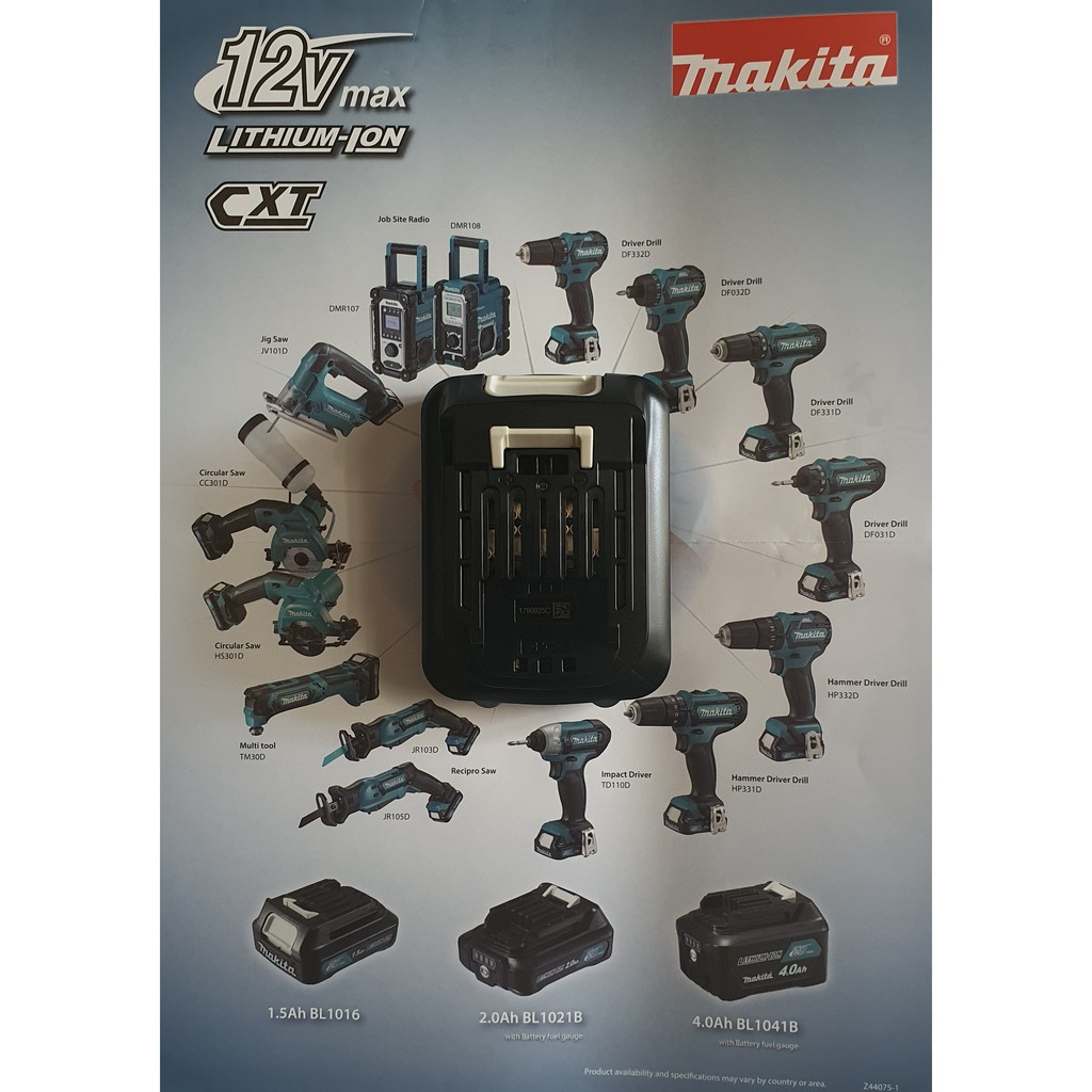 Pin Chính hãng Makita 12v max 1,5Ah