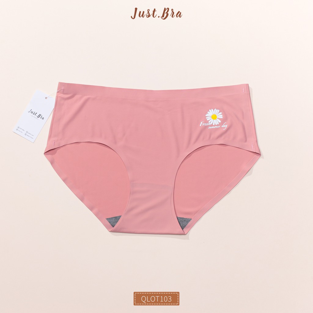 [Mã WABR2711 giảm 10% đơn 250K] Quần lót nữ Just Bra su mềm họa tiết hoa cúc QLOT103 | BigBuy360 - bigbuy360.vn