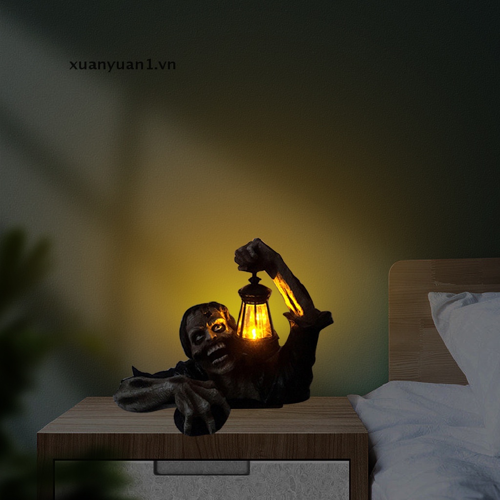 Lồng Đèn LED Hình Tượng Zombie Trang Trí Halloween