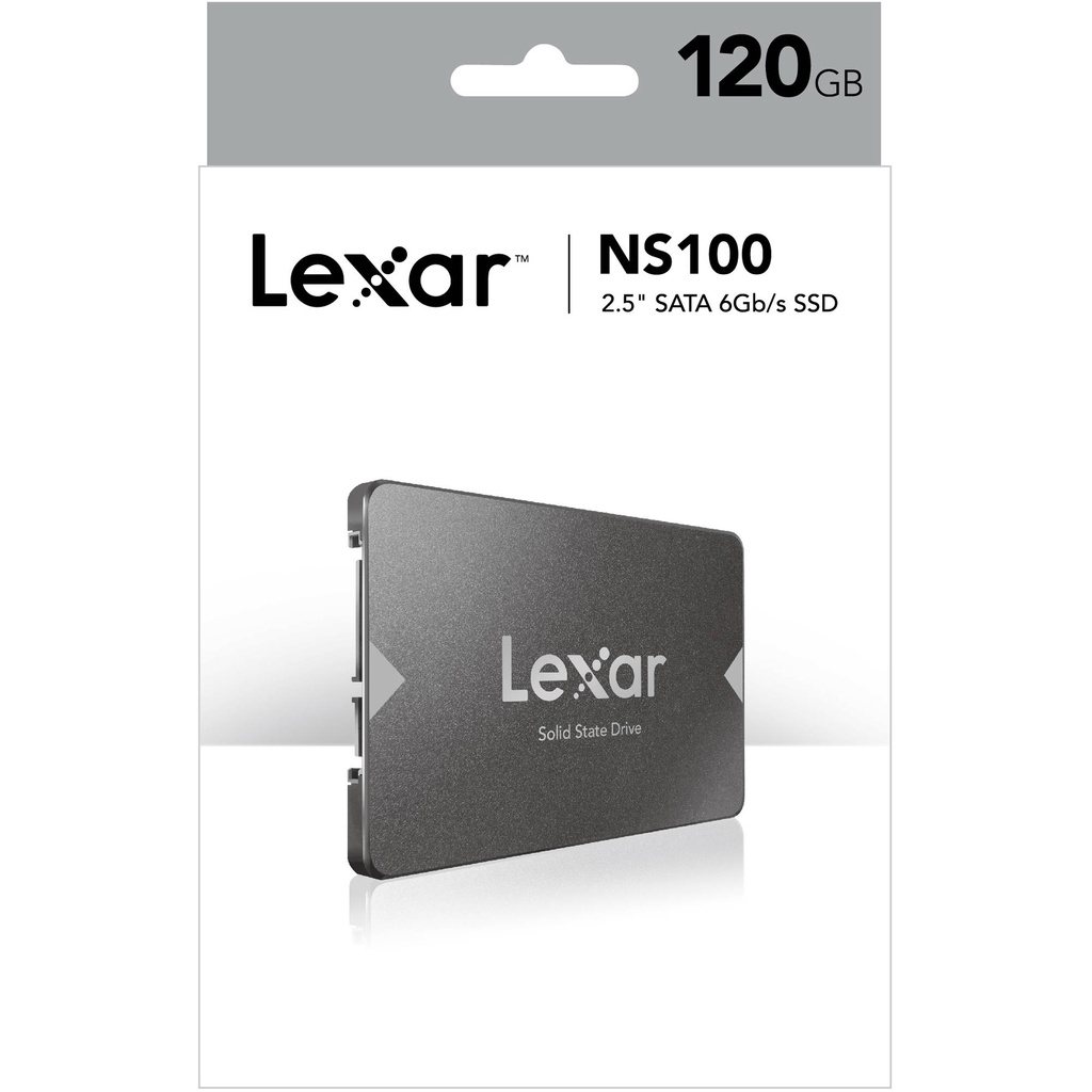 Ổ Cứng SSD Lexar 120GB/ 128GB/ 240GB/ 256GB/ 512GB NS100 SATA III 2.5 inch Bảo hành 3 năm | BigBuy360 - bigbuy360.vn