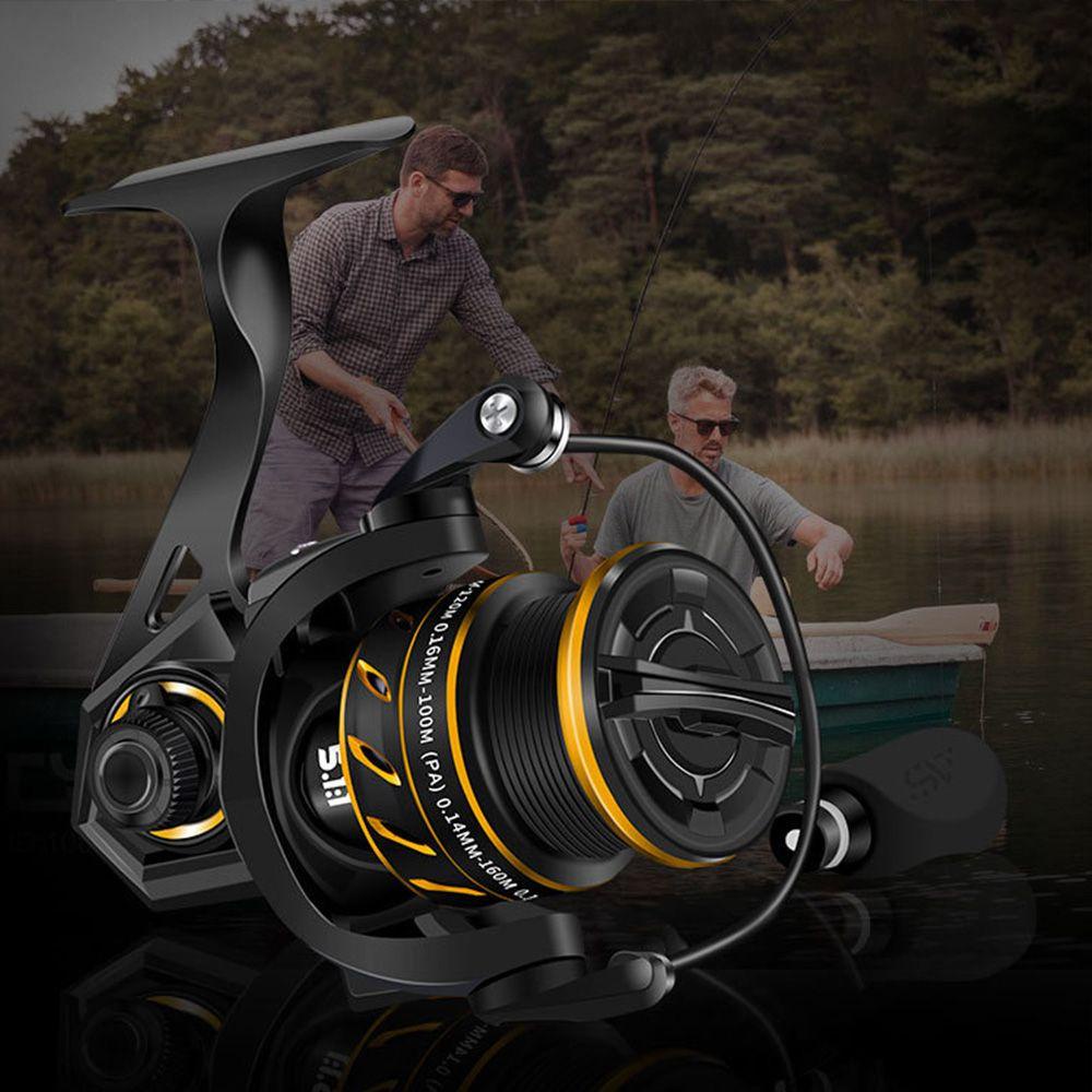 LET Máy Câu Cá Kim Loại LK1000 Series Xoay Tỉ Lệ 5.1: 1