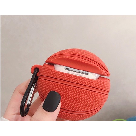 ☘️Tặng kèm móc treo☘️Case Airpod 1 2- Vỏ bao bọc Football Cover đựng tai nghe không dây Airpods Bóng rổ - Bóng đá 3D