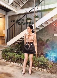 SET ÁO LỤA KÈM CHÂN VÁY HÀNG THIẾT KẾ